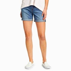 Classic Blue Denim Women's Shorts